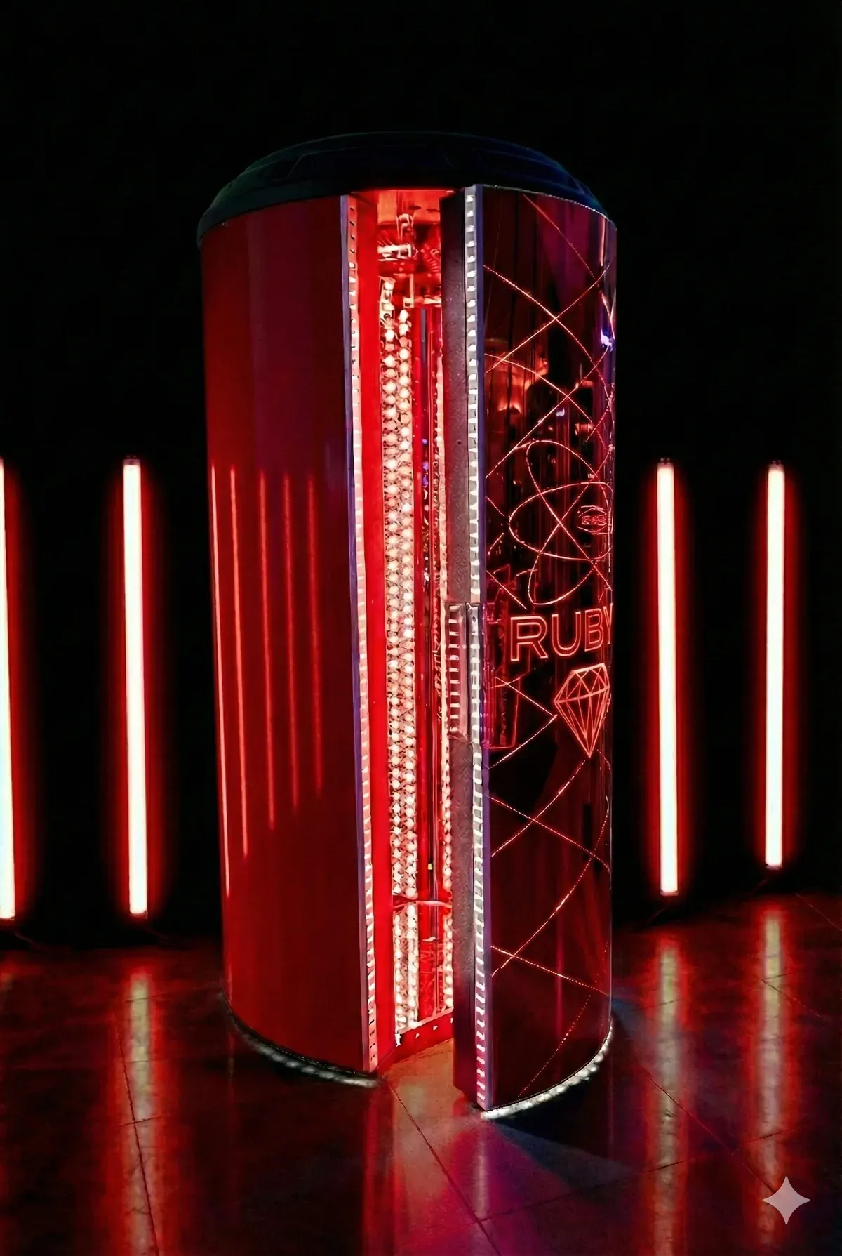 RUBY ARES PRO vertical whole-body platform