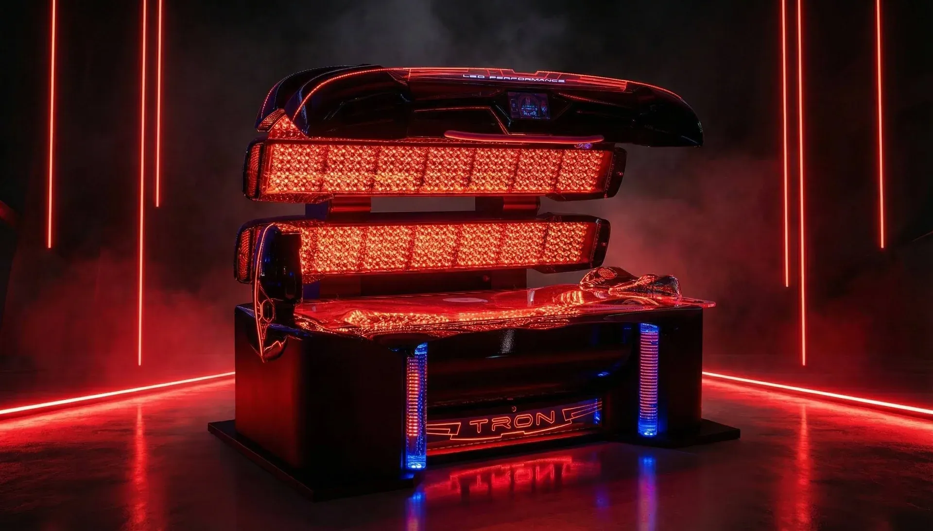 TRON ARES PRO horizontal photobiomodulation platform